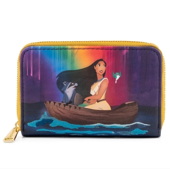 Loungefly Pocahontas Just Around The River Bend Disney Wallet - Picture 1 of 8
